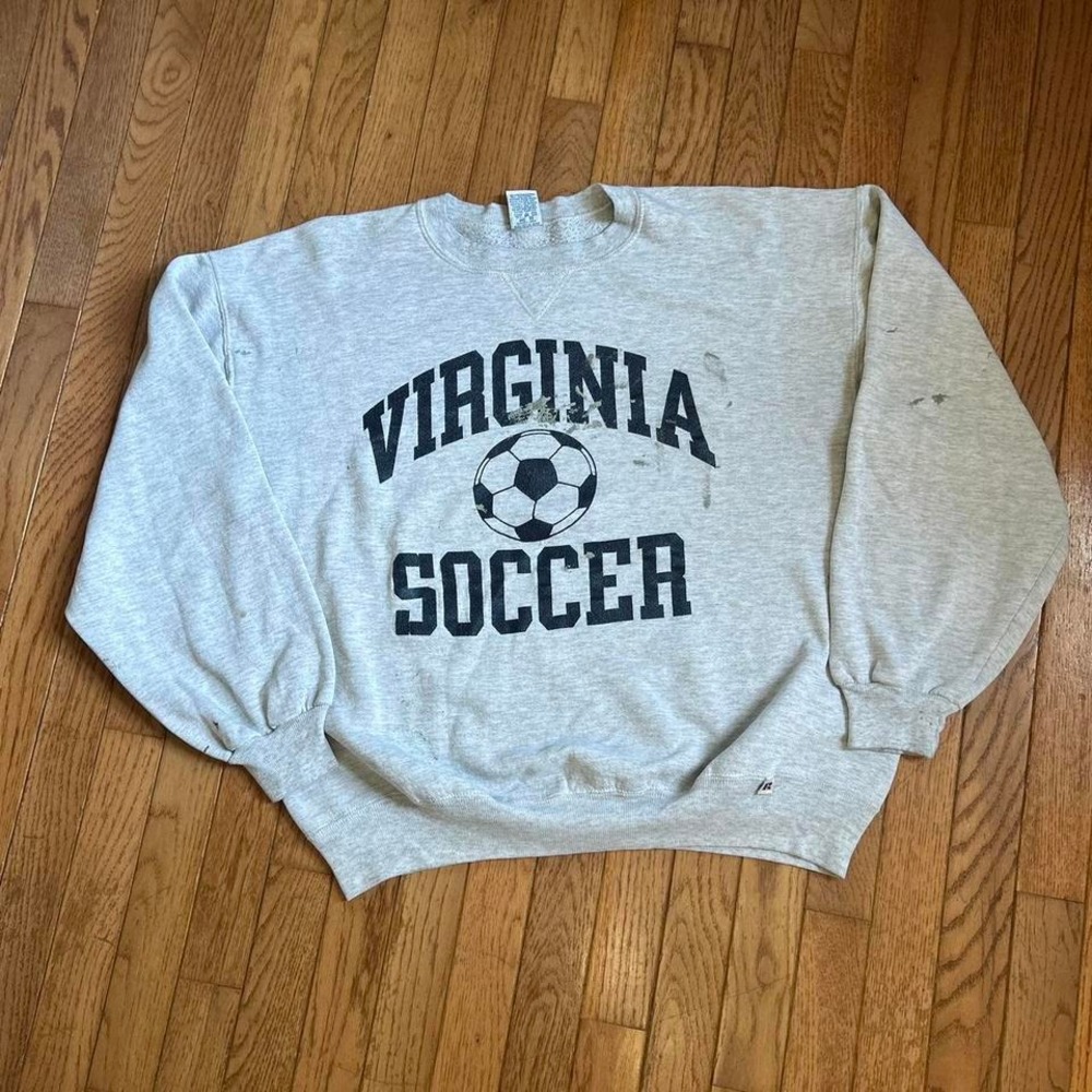 Vintage Russell‎ Athletic Virginia Soccer Crewneck